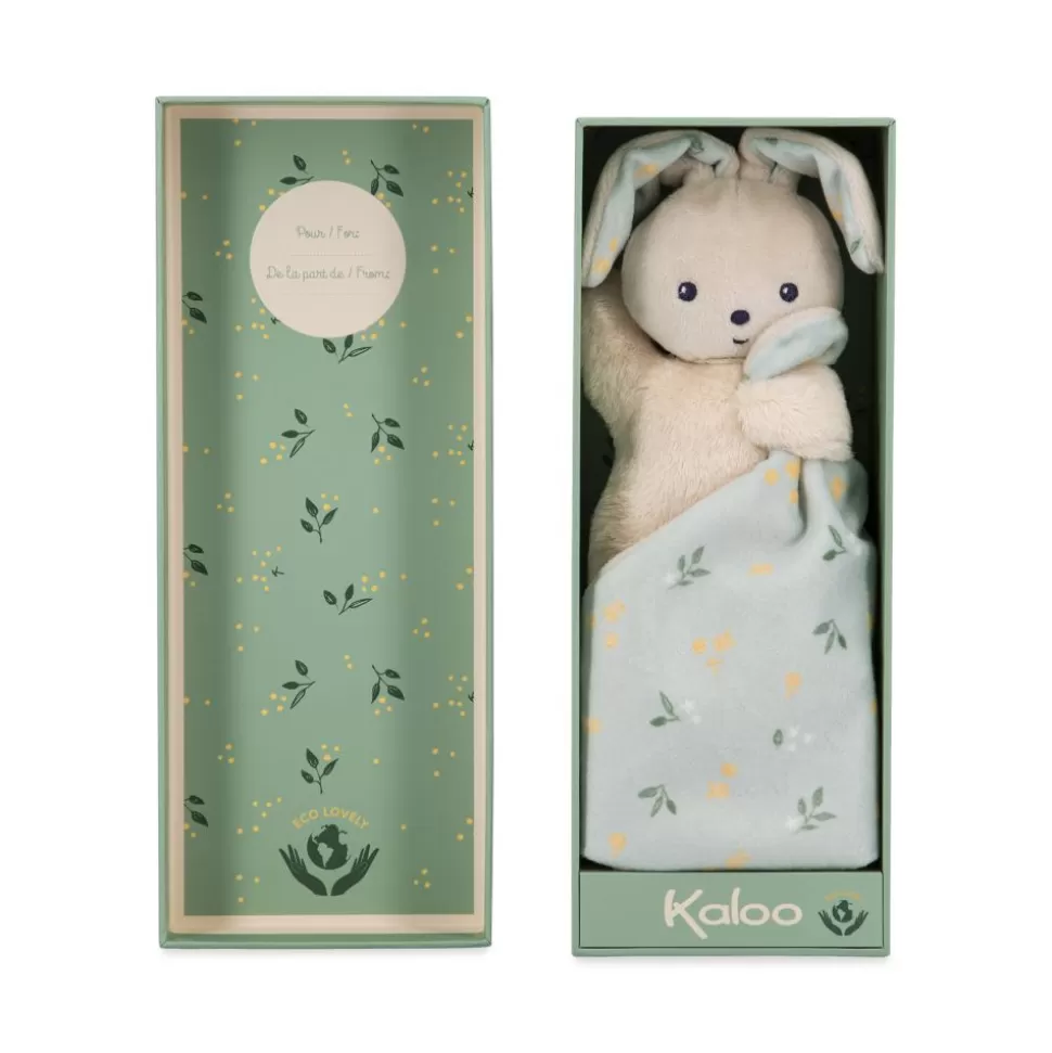 Kaloo Doudou Lapin^Doudou Lapin Carre Douceur Bouquet D'Agrumes