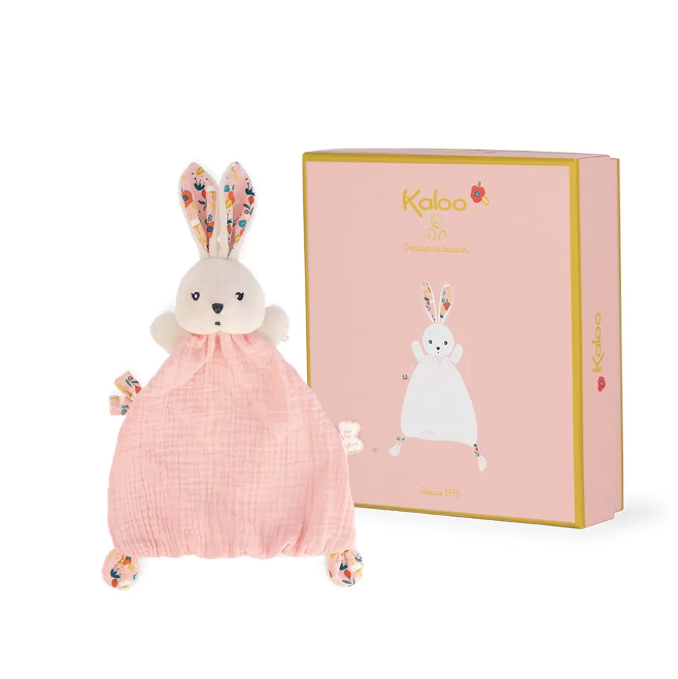 Kaloo Doudou Rose^Doudou Lapin Rose Coquelicot