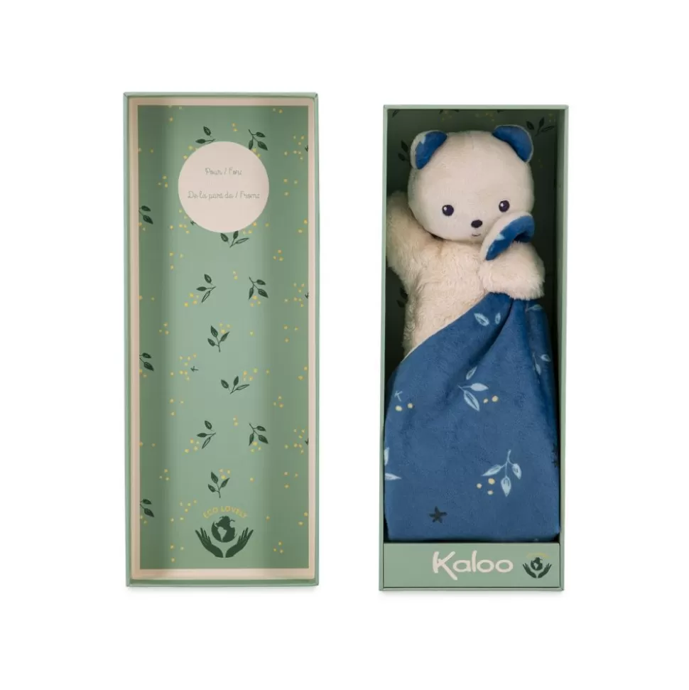 Kaloo Doudou Bleu^Doudou Ours Carre Douceur Noctambule