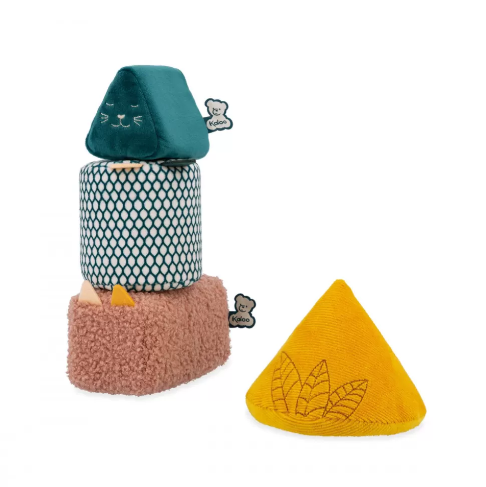 Kaloo Jouets D'Éveil^Formes Sonores Evolutives Pour Bébé (Set De 4)