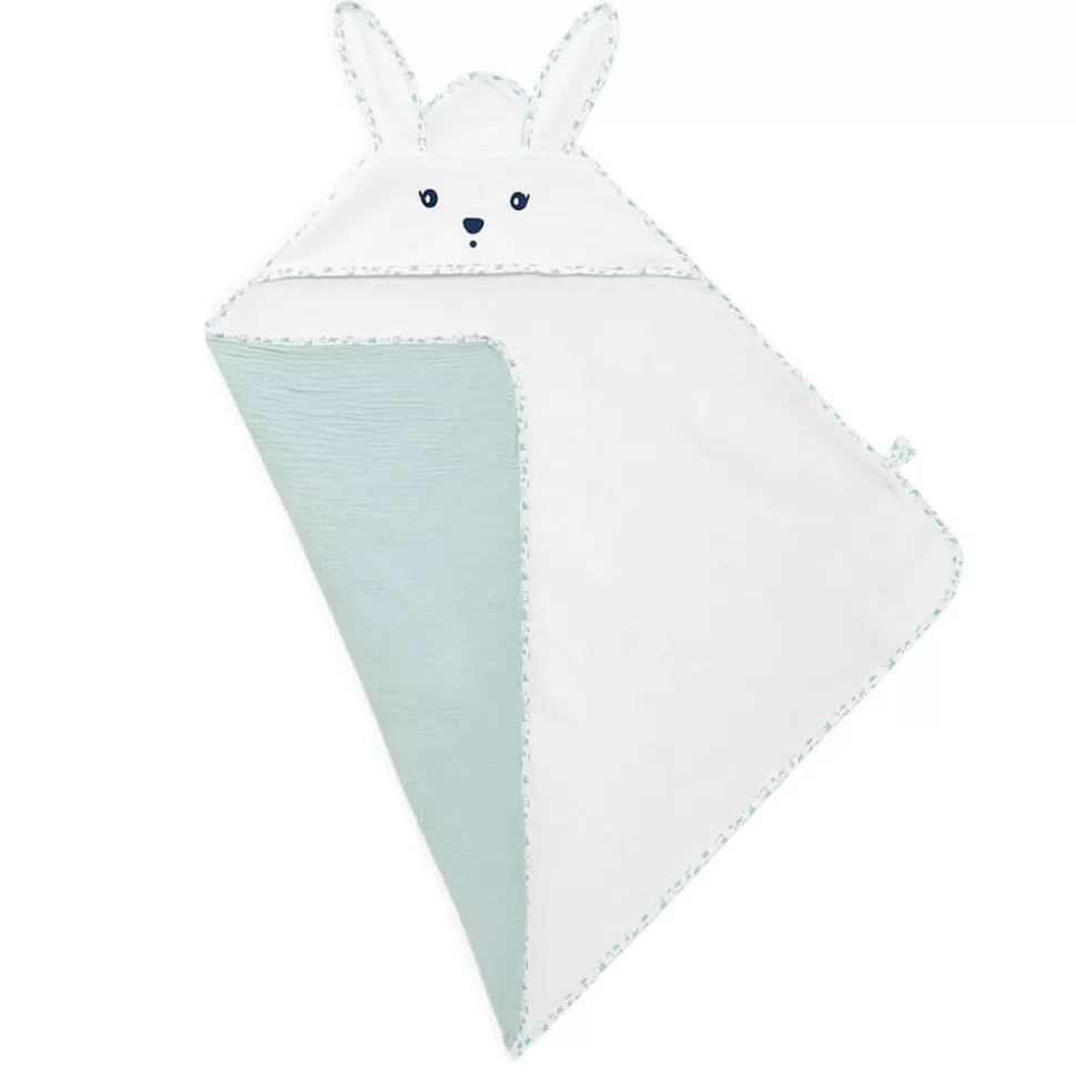 Kaloo Linge^Ma Cape De Bain Lapin Colombe