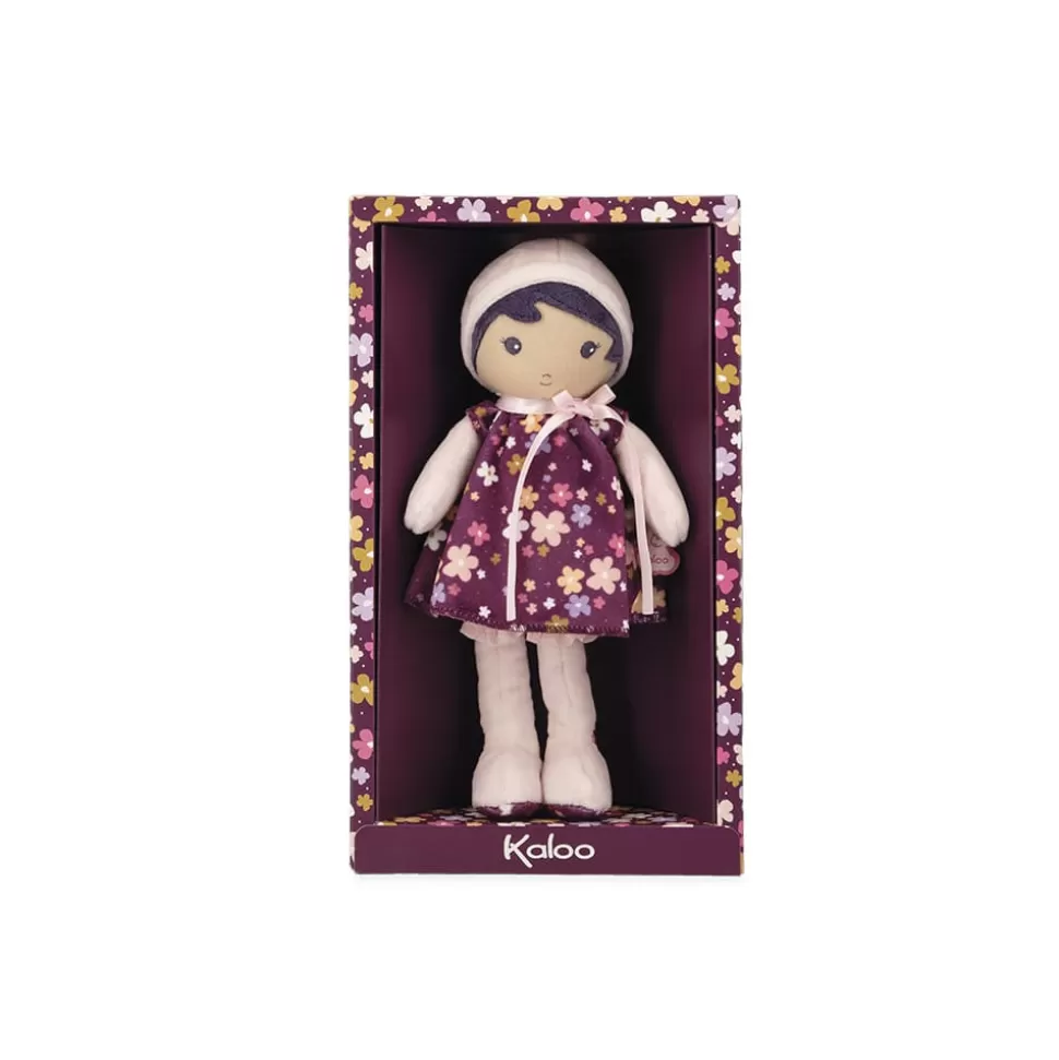 Kaloo Poupée En Tissu 25 Cm^Ma Premiere Poupée En Tissu Violette - 25 Cm