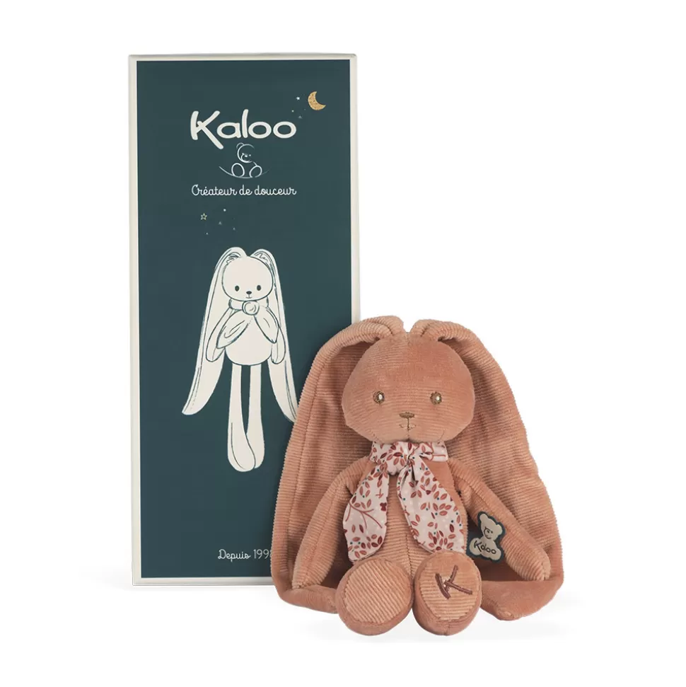 Kaloo Peluche Rose^Pantin Lapin Terracotta - 25 Cm