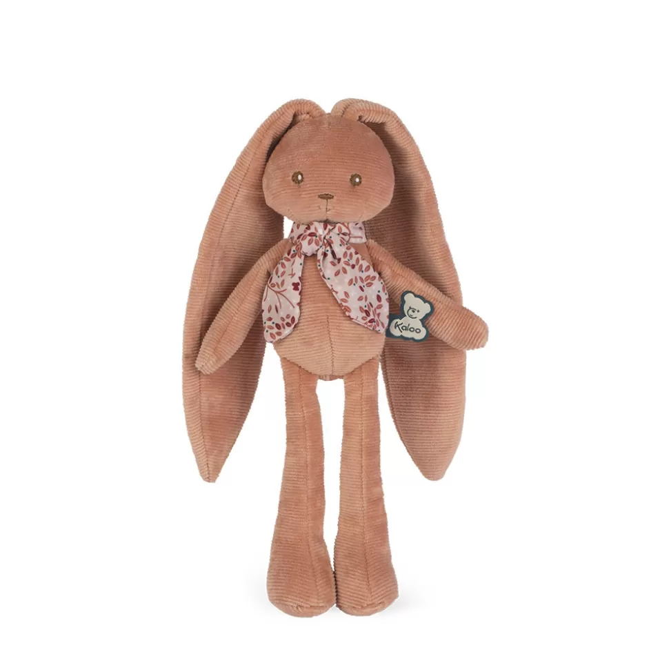 Kaloo Peluche Rose^Pantin Lapin Terracotta - 25 Cm