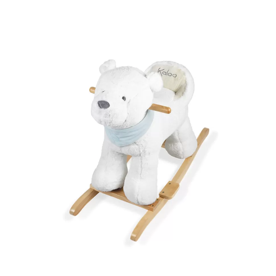 Kaloo Déco & Mobilier^Peluche A Bascule Ours Flocon