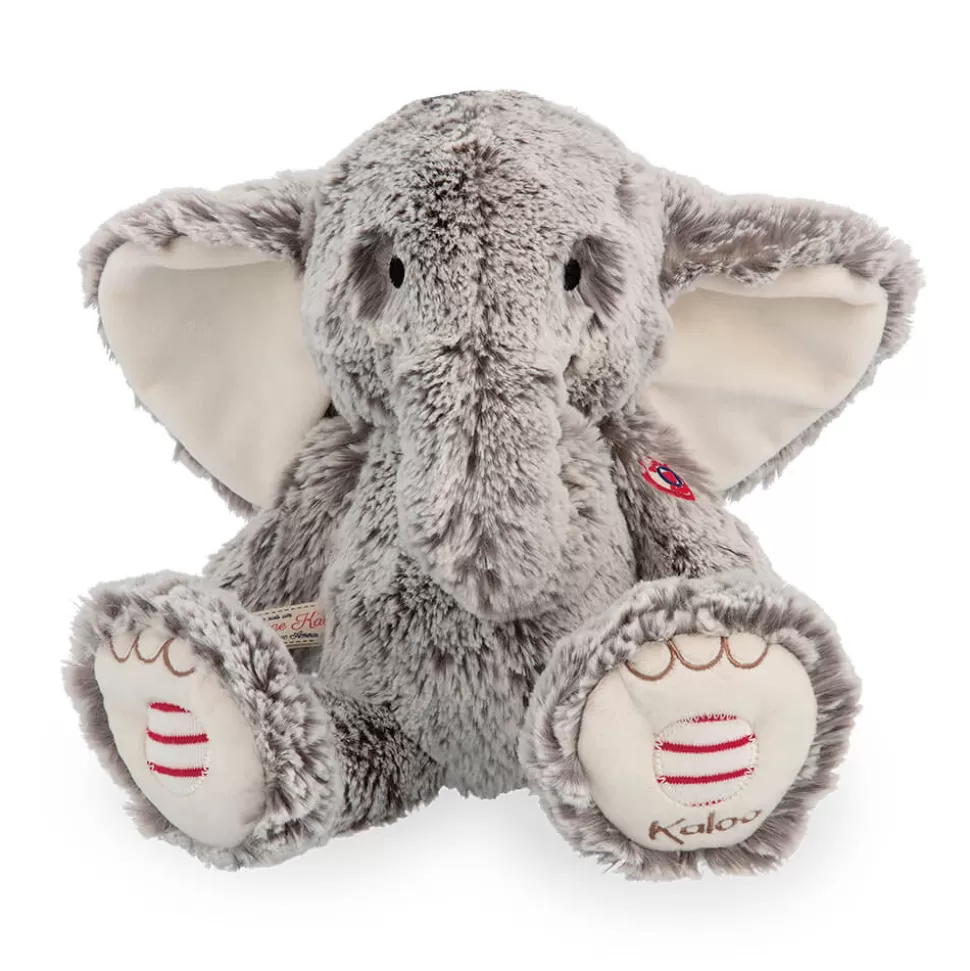 Kaloo Peluche Animaux^Peluche Musicale Elephant Gris Prestige Noa