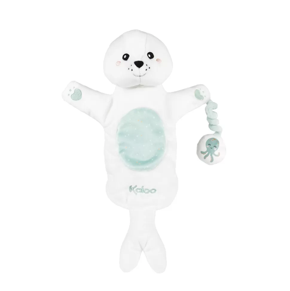 Kaloo Doudou Animal^Peluche Phoque Marionette Bill